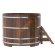 Купель для бани BentWood круглая из морёной лиственницы Премиум, D1,8 м