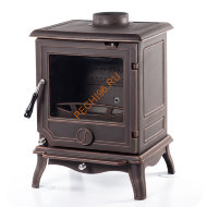 Чугунная печь-камин Fireway Finn патина