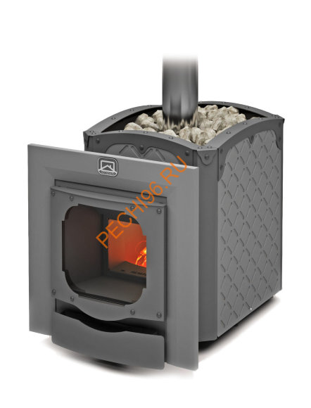 Печь банная Теплодар Былина-18Ч (1.2) Панорама