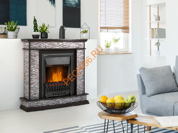 Электрокамин Electrolux Classic EFP/P-1020LS с порталом Firelight Scala Classic, сланец серый Электрокамин Electrolux Classic EFP/P-1020LS с порталом Firelight Scala Classic, сланец серый