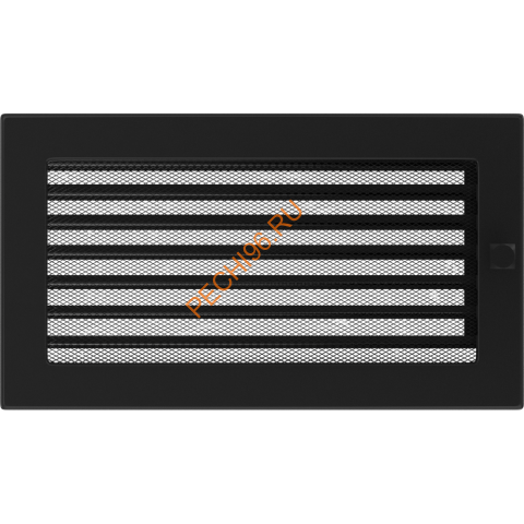 Вентиляционная решетка Kratki 30CX 170х300 мм черный Вентиляционная решетка Kratki 30CX 170х300 мм черный