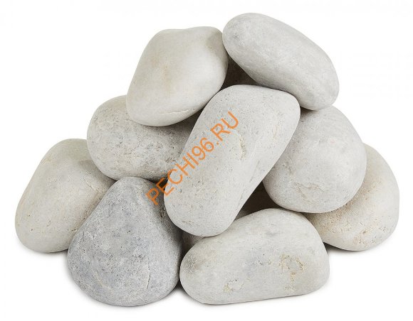 Камни для бани Кварц "Княжеский" окатанный (15 кг)