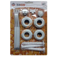 Комплект радиаторный в блистере TAEN 1"x3/4" с 3-мя кронштейнами