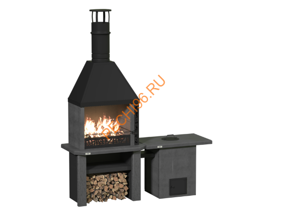 Объединённые печи 2 в 1 с печью-тандыром Графит в Нижнем Новгороде