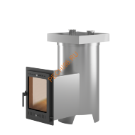 Печь банная Эверест Steam Master 38 INOX (320М), под обкладку