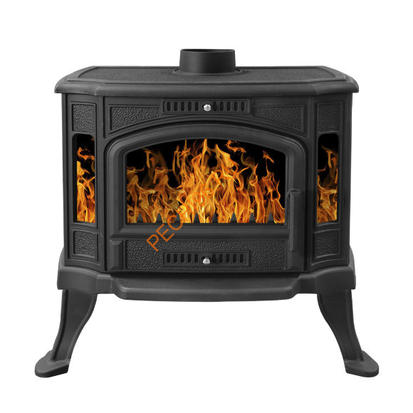 Печь-камин Везувий KZ-14, Антрацит