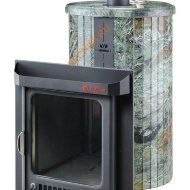 Печь банная Ферингер Макси ПФ Жадеит перенесённый рисунок