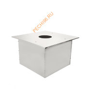 ППУ ТиС, нержавейка AISI 430, 500х500 мм, D150-180 мм