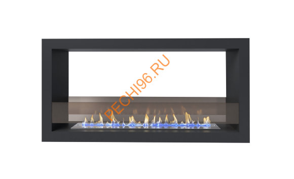 Биокамин Русский огонь Честер Сквозной 1000 встраиваемый Биокамин Русский огонь Честер Сквозной 1000 встраиваемый