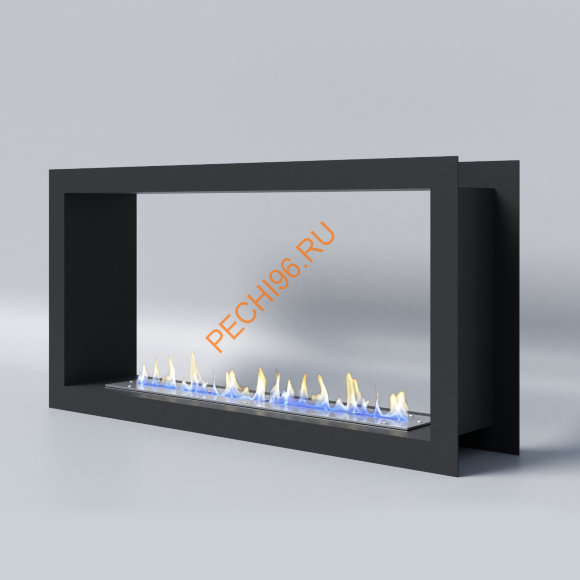 Биокамин Русский огонь Честер Сквозной 1000 встраиваемый Биокамин Русский огонь Честер Сквозной 1000 встраиваемый