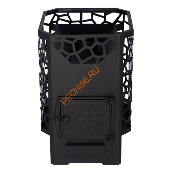 Печь банная Сталь-Мастер Рада 4, сетка, дверка чугунная