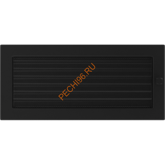 Вентиляционная решетка Kratki 37CX 170х370 мм черный