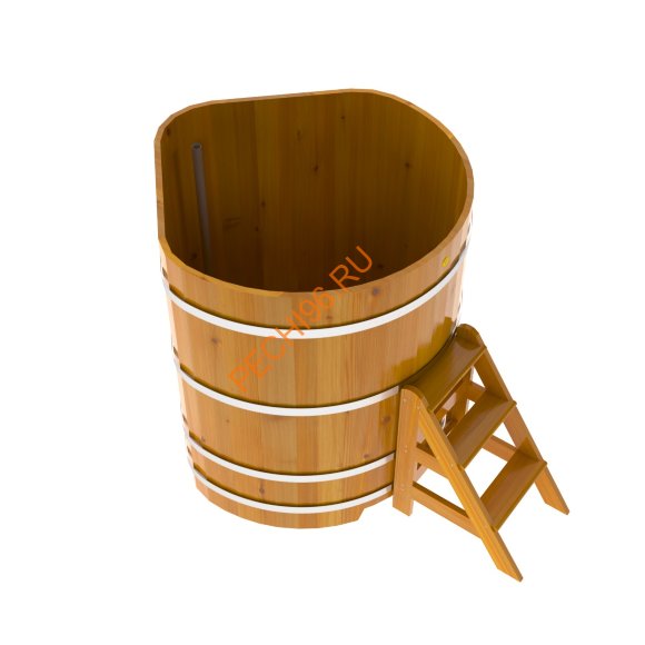Купель для бани BentWood угловая из сращённой лиственницы, 1,19х1,19 м Купель для бани BentWood угловая из сращённой лиственницы, 1,19х1,19 м