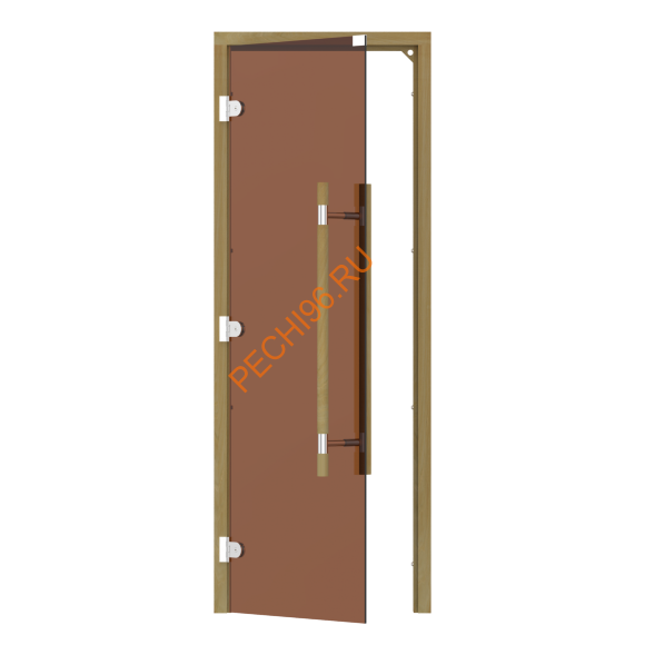 Дверь стеклянная Sawo «бронза» 741-3SGD-3 7/19 коробка кедр без порога Дверь стеклянная Sawo «бронза» 741-3SGD-3 7/19 коробка кедр без порога