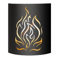 Абажур BLACK Огонь Абажур BLACK Огонь