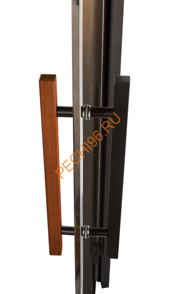 Дверь стеклянная Grandis GS 7х19-B-S-Bl коробка алюминий Diamond Black, ручка Термоабаш Дверь стеклянная Grandis GS 7х19-B-S-Bl коробка алюминий Diamond Black, ручка Термоабаш