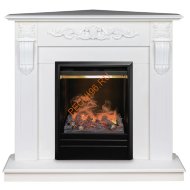 Электрокамин RealFlame Dominica Corner STD/EUG WT/DN с очагом 3D Olympic Электрокамин RealFlame Dominica Corner STD/EUG WT/DN с очагом 3D Olympic