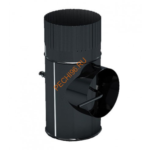 Заслонка Agni (шибер поворотный) эмалированная d 120 мм