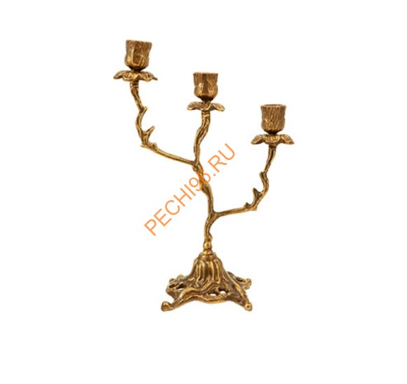 Канделябр на 3 свечи Virtus 4088A, пара Канделябр на 3 свечи Virtus 4088A, пара