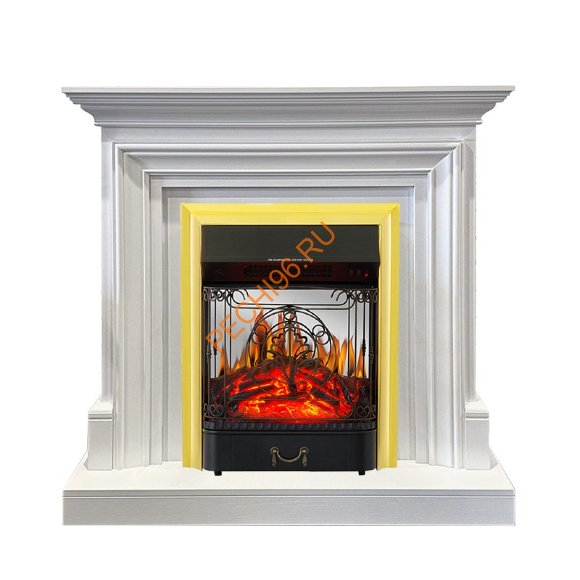 Электрокамин Royal Flame Bradford белый с очагом Majestic FX M