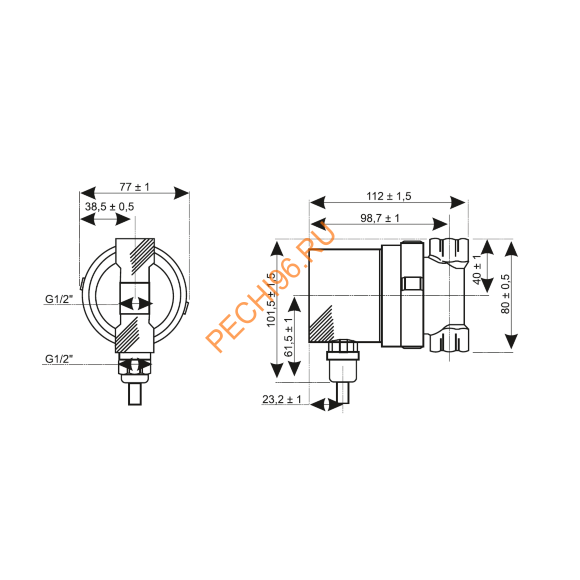 Насос TAEN для горячей воды GPA15 -1.5 II BL