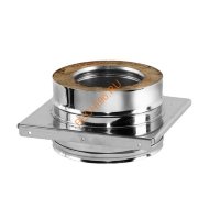 Опора ВУЛКАН Z50R, нержавейка AISI 321/оцинковка, d 130/230 мм