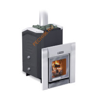 Печь банная Ермак Премиум 24 чугун с т/о