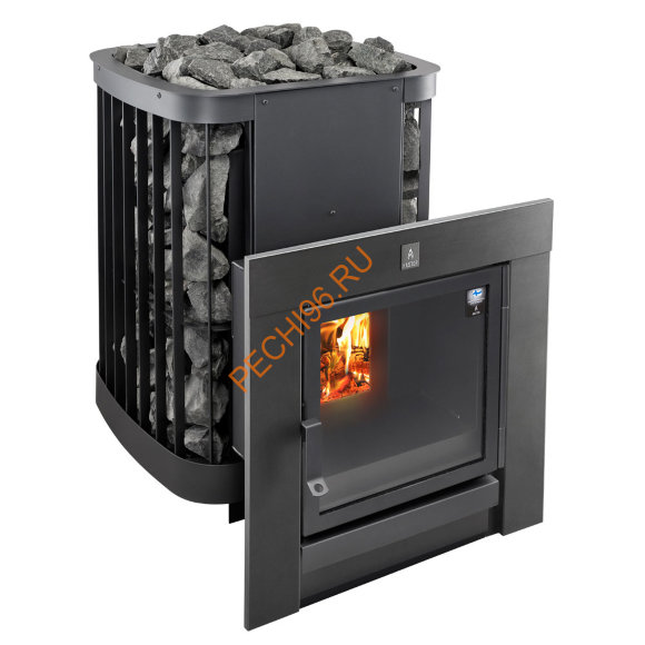Дровяная печь для бани Kastor SAGA 27 KSIL Black Дровяная печь для бани Kastor SAGA 27 KSIL Black