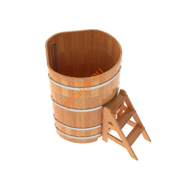 Купель для бани BentWood угловая из сращённой лиственницы, 1,03х1,03 м Купель для бани BentWood угловая из сращённой лиственницы, 1,03х1,03 м