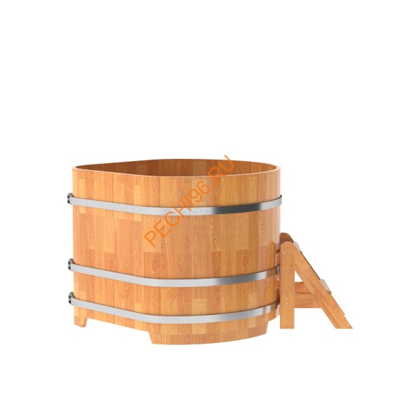Купель для бани BentWood угловая из сращённой лиственницы, 1,03х1,03 м Купель для бани BentWood угловая из сращённой лиственницы, 1,03х1,03 м