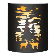 Абажур BLACK Лес
