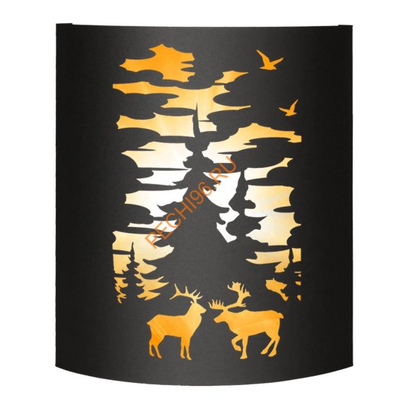 Абажур BLACK Лес