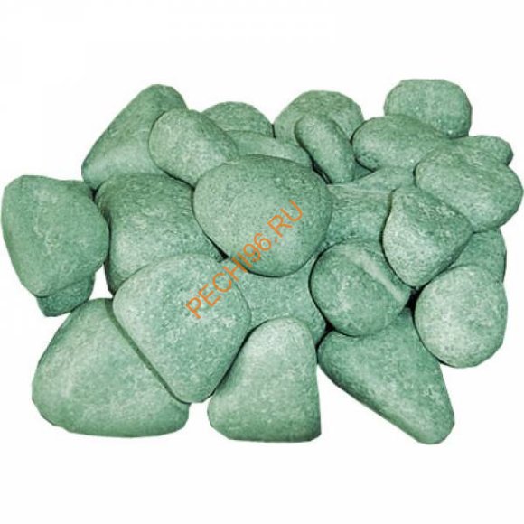 Камни для бани Жадеит окатанный