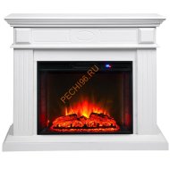 Электрокамин RealFlame Leda 24/25,5 WT c очагом Sparta 25,5 LED Электрокамин RealFlame Leda 24/25,5 WT c очагом Sparta 25,5 LED
