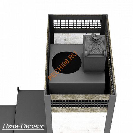 Закрытая каменка Теплосталь для Емельяныч 1/2 Закрытая каменка Теплосталь для Емельяныч 1/2