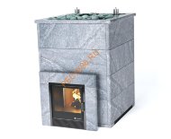 Печь банная ИзиСтим Домна 80К талькохлорит