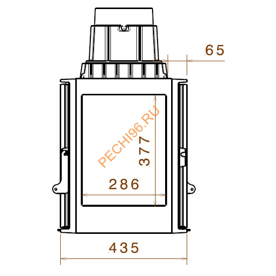 Каминная топка Liseo Castiron LCI 9 GDF Каминная топка Liseo Castiron LCI 9 GDF