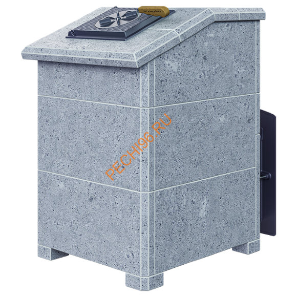 Печь банная Гефест Гром 50П2 в облицовке Президент 1220/60 Талькомагнезит