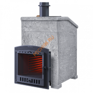Печь банная Гефест Гром 50П2 в облицовке Президент 1200/60 Талькомагнезит
