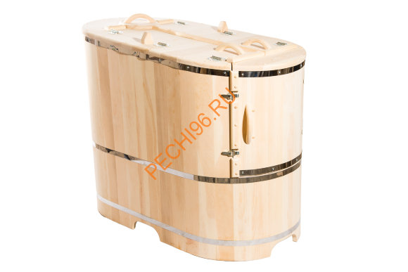 Фитобочка НКЗ кедровая овальная полулежачая ЛЮКС Фитобочка НКЗ кедровая овальная полулежачая ЛЮКС