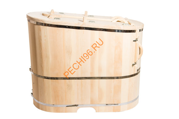 Фитобочка НКЗ кедровая овальная полулежачая ЛЮКС Фитобочка НКЗ кедровая овальная полулежачая ЛЮКС