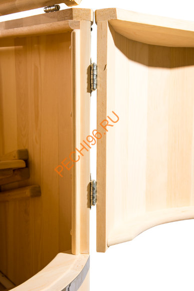 Фитобочка НКЗ кедровая овальная полулежачая ЛЮКС Фитобочка НКЗ кедровая овальная полулежачая ЛЮКС