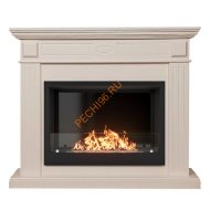 Биокамин Firelight BFP/P-2520, с порталом Bianco 25 шпон белёный дуб Биокамин Firelight BFP/P-2520, с порталом Bianco 25 шпон белёный дуб