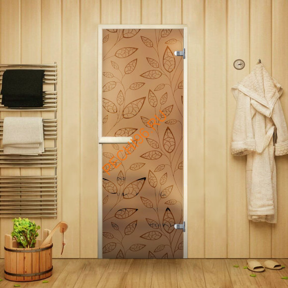 Дверь стеклянная Арта Креатив Листья, осина Дверь стеклянная Арта Креатив Листья, осина
