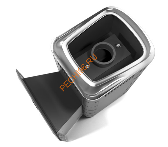 Печь банная ТМФ Каронада Heavy Metal Витра антрацит