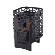 Печь банная Сталь-Мастер Рада 6, сетка, дверка чугунная