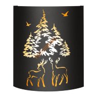 Абажур BLACK Олени