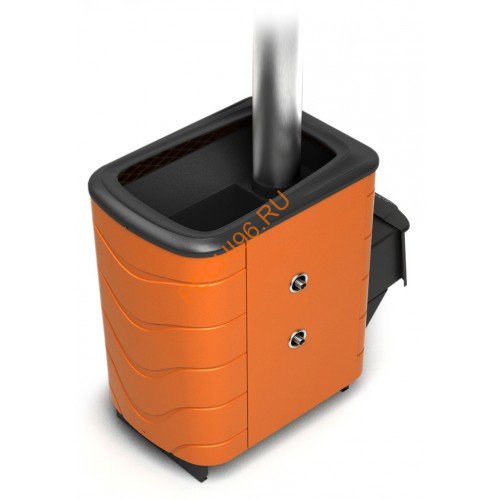 Печь банная Тунгуска 2011 Inox ДА ТО терракота