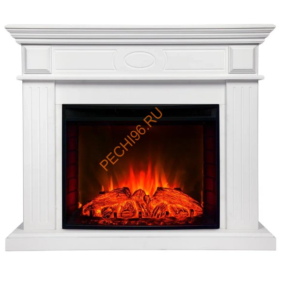 Электрокамин RealFlame Leda 24/25,5 WT c очагом Evrika 25,5 LED Электрокамин RealFlame Leda 24/25,5 WT c очагом Evrika 25,5 LED