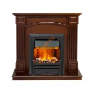 Электрокамин Dimplex Boston с очагом Brookline Black темный дуб Электрокамин Dimplex Boston с очагом Brookline Black темный дуб